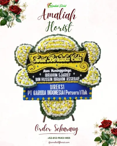 Papan Bunga Duka di Bebanden